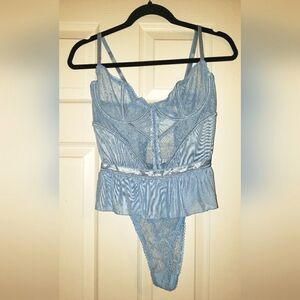 Light Blue Teddy Lingerie